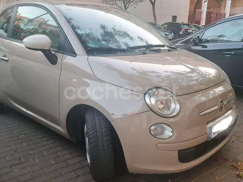 Beige Usado 2013 Fiat 500 Lounge Berlina | 6999 € (Precio justo) - Imagen 1/4