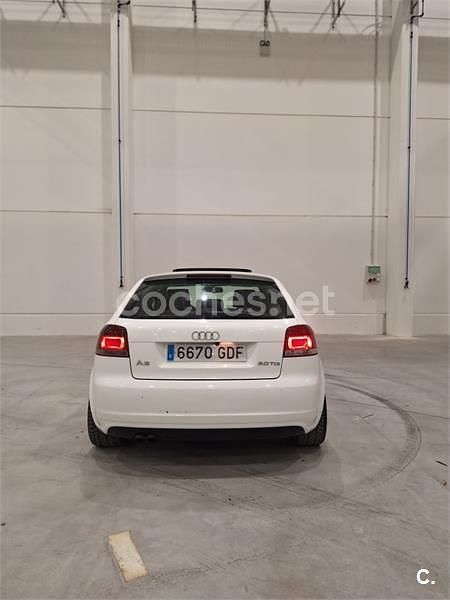Usado Audi A3 Ambition 140 CV (102 kW) 2008 Blanco Utilitario