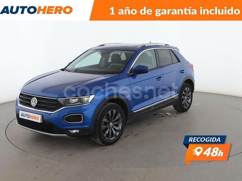 Azul Usado 2019 VW T-Roc Sport SUV | 22.099 € (Precio justo) - Imagen 1/3