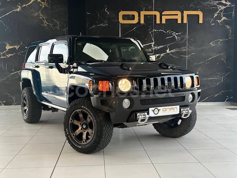 Usado Hummer H3 220 CV (161 kW) 2005 Azul SUV