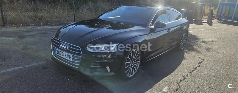 Usado Audi A5 Sportback 150 CV (110 kW) 2019 Negro Utilitario