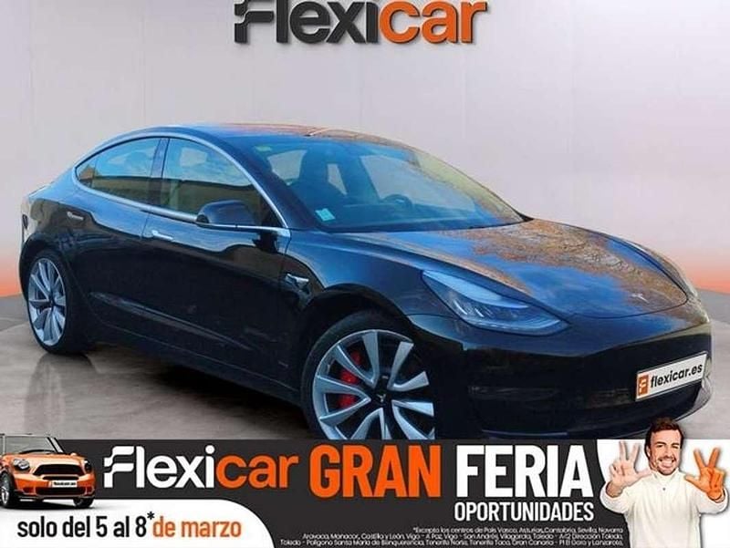 Usado Tesla Model 3 Performance 330 kW (450 CV) 2019 Negro Berlina