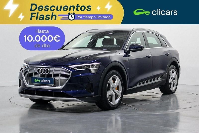 Usado Audi e-tron Advanced 300 kW (408 CV) 2022 Gris SUV