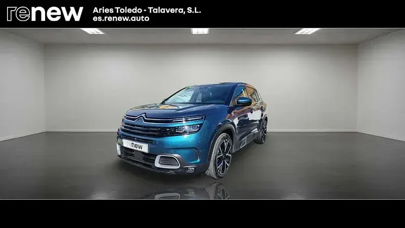 Usado Citroën C5 Aircross Feel 130 CV (95 kW) 2020 Verde SUV