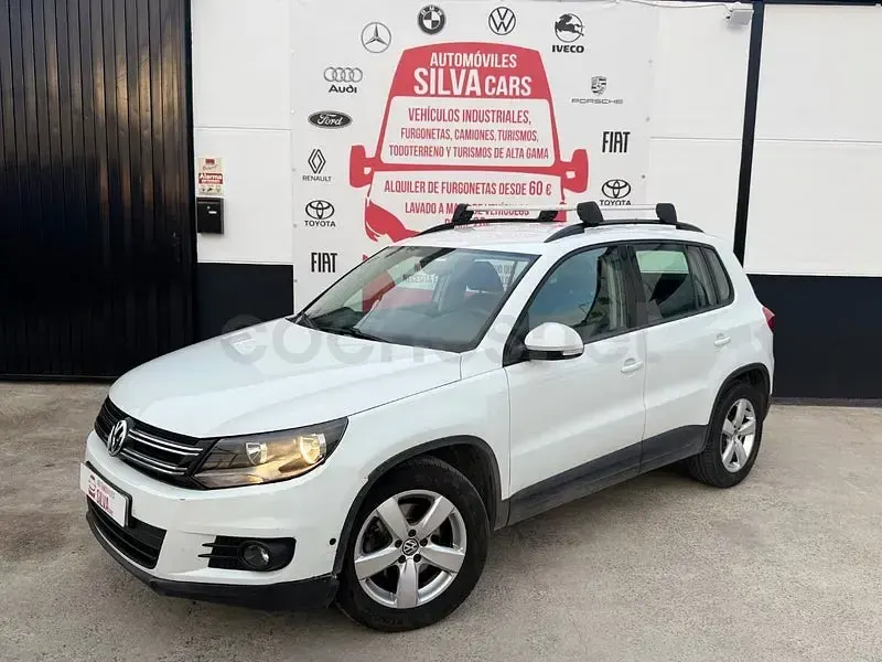 Begagnad VW Tiguan 140 HK (102 kW) 2015 Vit SUV