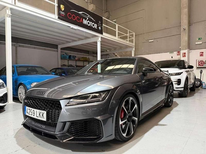 Usado Audi TT RS 400 CV (294 kW) 2021 Gris Coupe