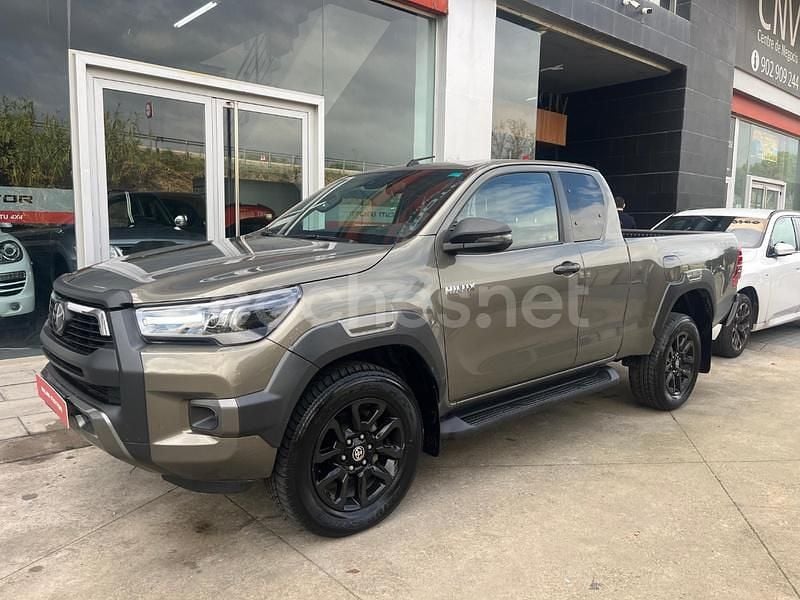 Usado Toyota HiLux 150 CV (110 kW) 2021 Verde Pickup/Camioneta