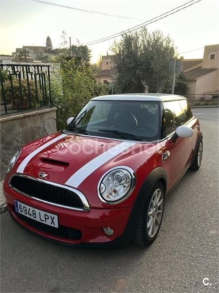 Rojo Usado 2007 Mini Cooper S Utilitario | 9600 € (Precio justo) - Imagen 1/4