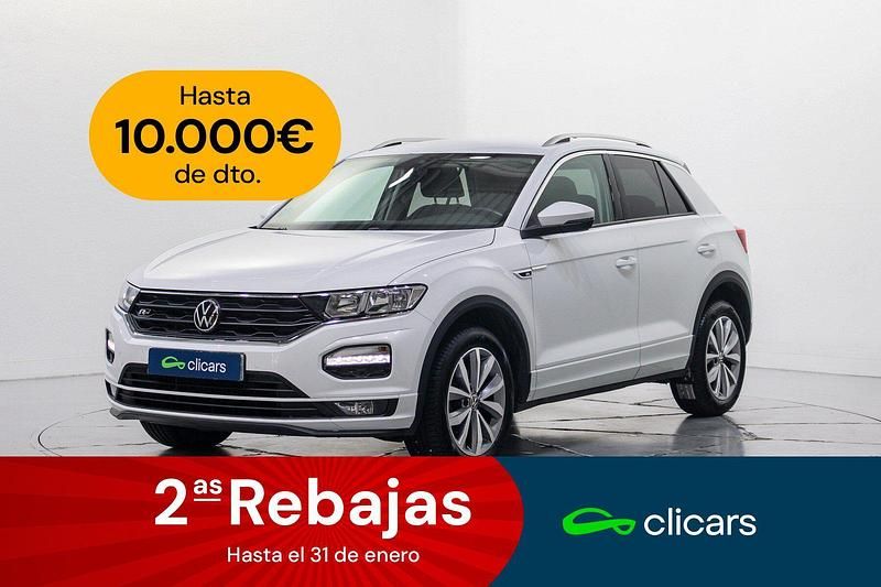 Blanco Usado 2022 VW T-Roc Advance SUV | 21.690 € (Precio justo) - Imagen 1/4
