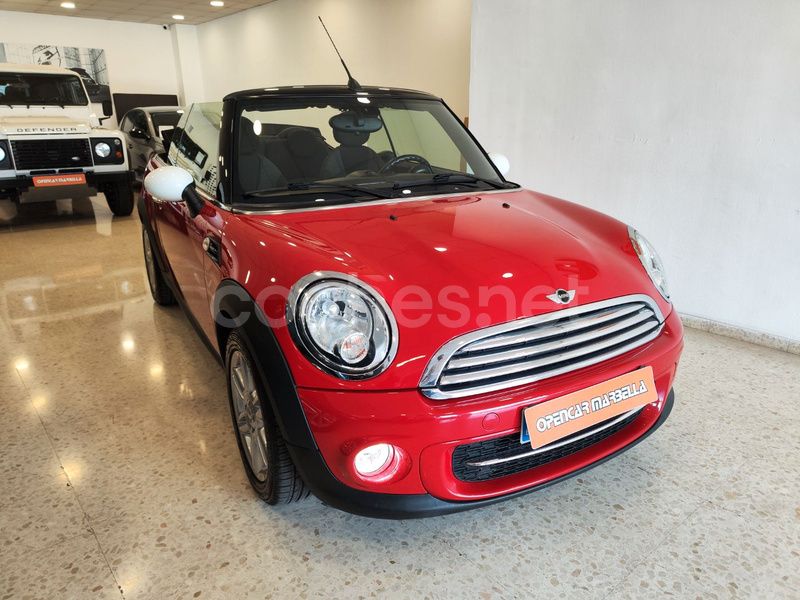 Rojo Usado 2015 Mini Cooper D Cabriolet Descapotable | 15.499 € (Precio justo) - Imagen 1/4