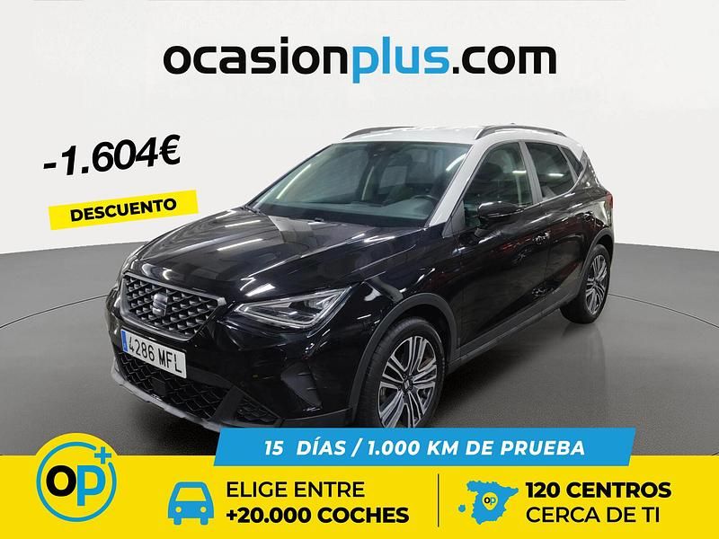 Usado Seat Arona Style 110 CV (80 kW) 2023 Negro SUV