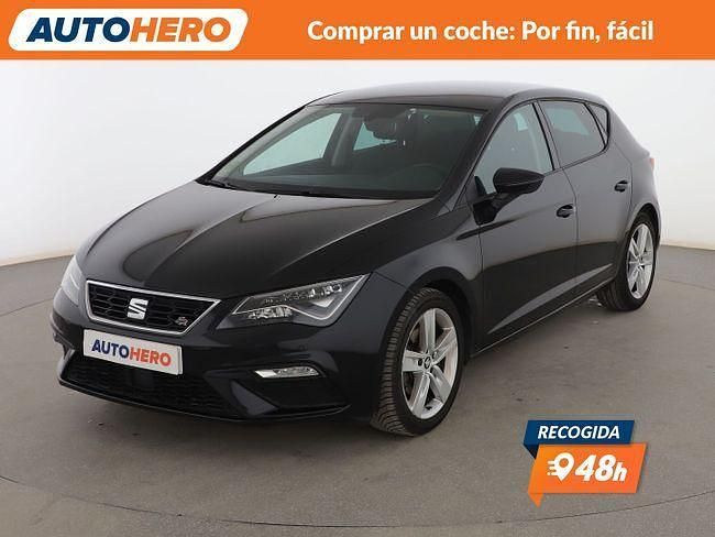 Używany Seat Leon FR 151 KM (111 kW) 2019 Czarny Sedan/Limuzyna