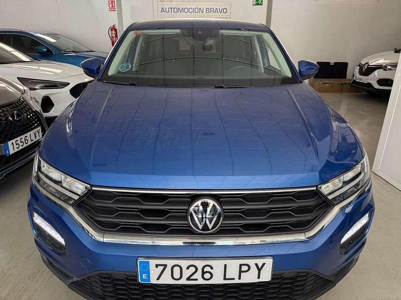 Usado VW T-Roc Advance 110 CV (80 kW) 2021 Azul SUV