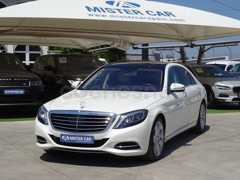 Usado Mercedes S350 258 CV (189 kW) 2015 Blanco Berlina