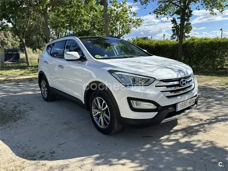 Usado Hyundai Santa Fe 197 CV (144 kW) 2013 Blanco SUV