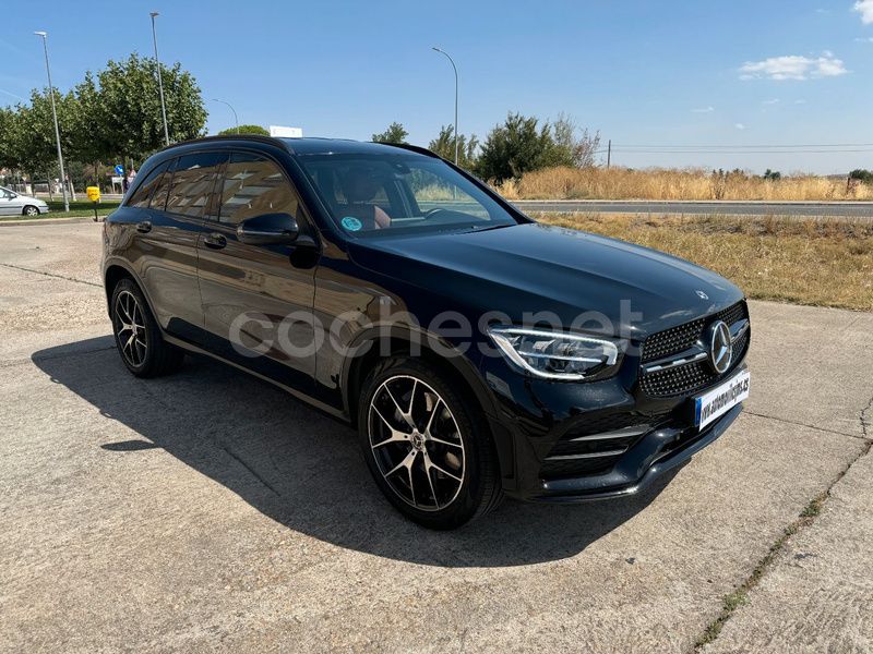 Usado Mercedes GLC220 194 CV (142 kW) 2020 Negro SUV