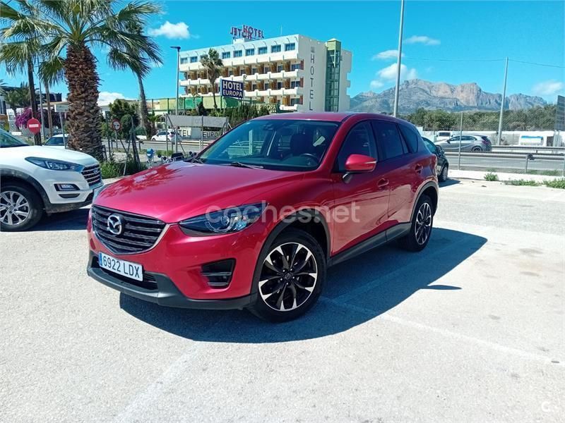 Rojo Usado 2015 Mazda CX-5 SUV | 16.490 € (Buen precio) - Imagen 1/4
