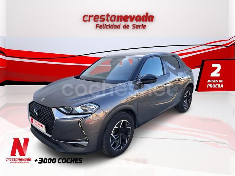 Gris / plata Usado 2020 DS Automobiles DS3 Crossback So Chic SUV | 12.490 € (Buen precio) - Imagen 1/3