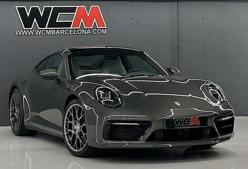 Gris / plata Usado 2019 Porsche 911 Carrera 4S Coupe | 139.900 € (Precio justo) - Imagen 1/4