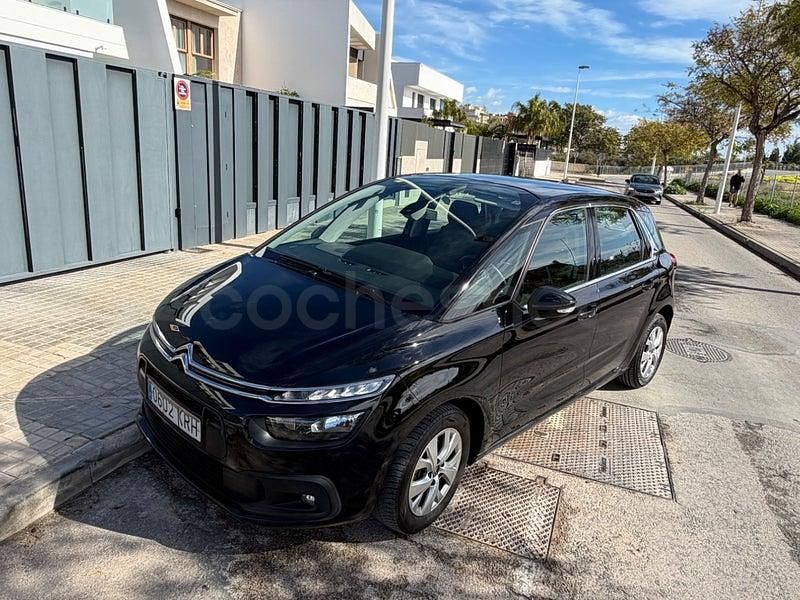 Usado Citroën C4 Picasso Live 130 CV (95 kW) 2018 Negro Monovolumen