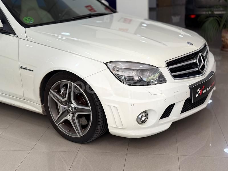 Usado Mercedes C63 AMG AMG 457 CV (336 kW) 2008 Blanco Berlina