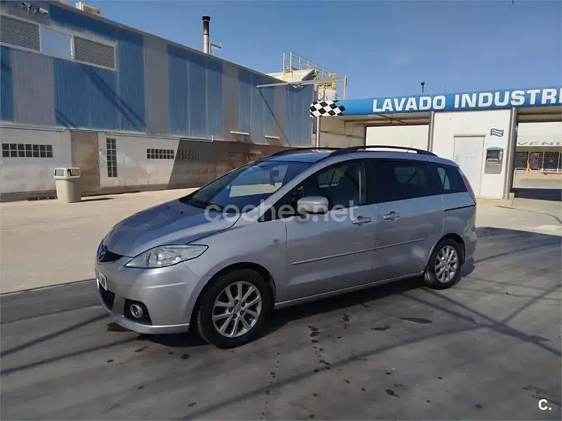 Usado Mazda 5 Active 110 CV (80 kW) 2009 Gris / plata Monovolumen