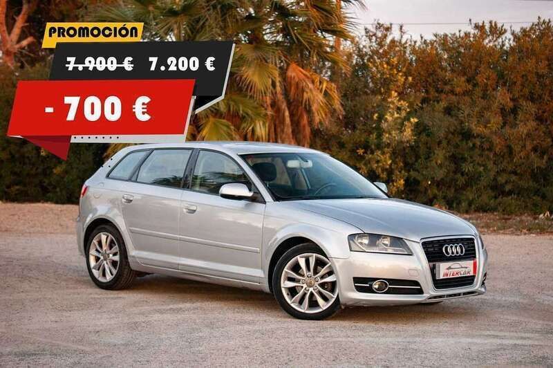 Gris Usado 2011 Audi A3 Sportback Ambition Utilitario | 7200 € (Precio justo) - Imagen 1/4
