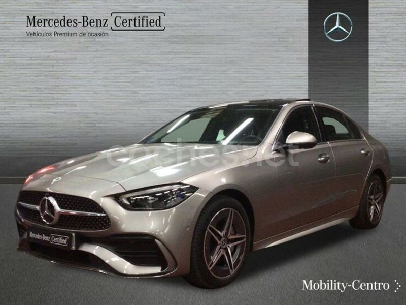Plata mojave Usado 2024 Mercedes C300e AMG line Berlina | 60.250 € (Precio justo) - Imagen 1/4