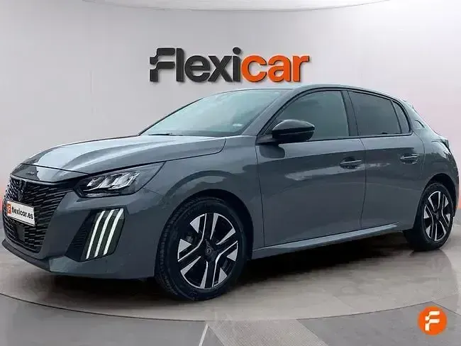 Usado Peugeot 208 Allure 100 CV (73 kW) 2025 Gris Utilitario