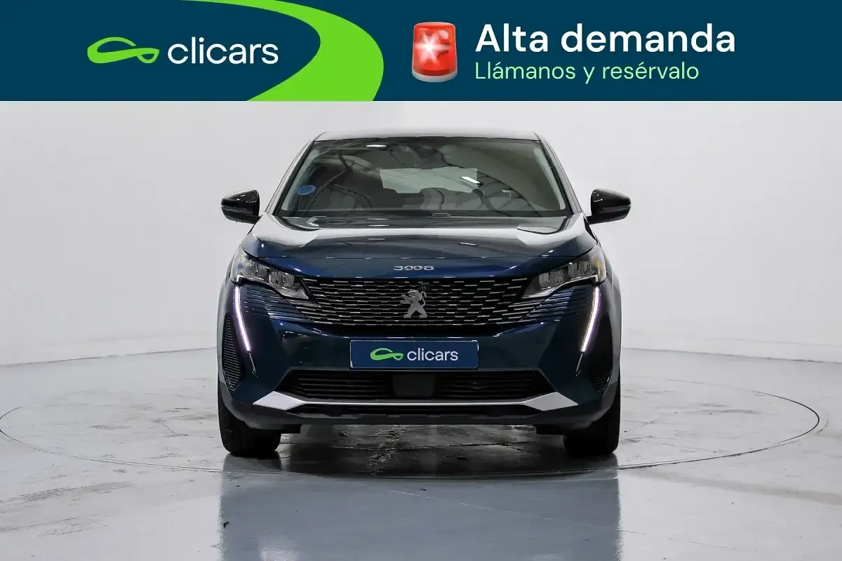 Usado Peugeot 3008 Allure 225 CV (165 kW) 2022 Azul SUV