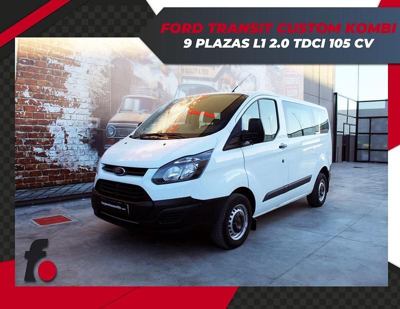 Usado Ford Transit Custom Trend 105 CV (77 kW) 2017 Blanco Familiar