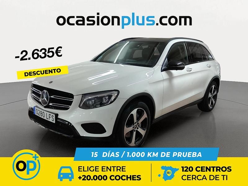 Usado Mercedes GLC250 204 CV (150 kW) 2018 Blanco SUV