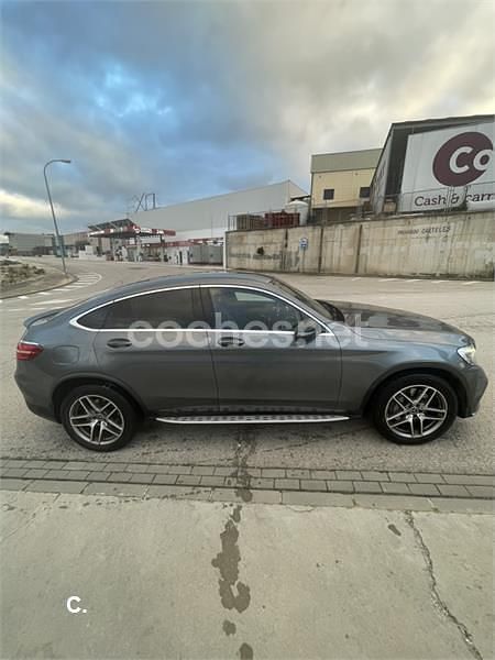 Usado Mercedes GLC220 194 CV (142 kW) 2018 Gris / plata Coupe