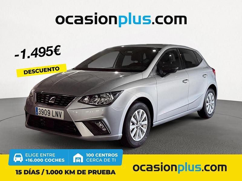 Gris / plata Usado 2021 Seat Ibiza XCELLENCE Berlina | 16.450 € (Precio justo) - Imagen 1/4
