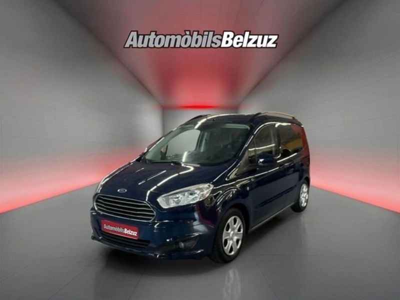 Azul Usado 2015 Ford Tourneo Courier Trend Monovolumen | 11.990 € (Precio justo) - Imagen 1/4