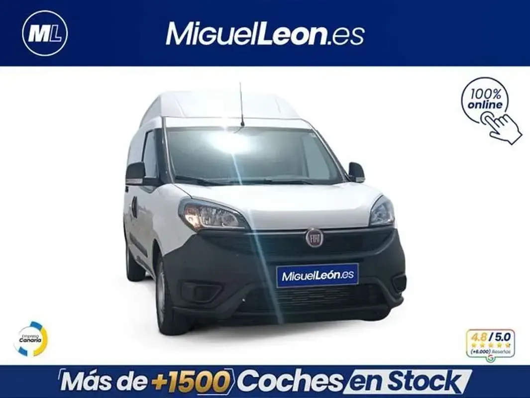 Usado Fiat Doblò 105 CV (77 kW) 2023 Blanco Monovolumen