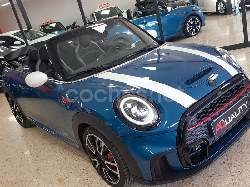 Azul Usado 2021 Mini John Cooper Works Cabriolet Descapotable | 35.900 € (Precio justo) - Imagen 1/4