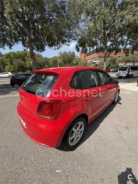 Usado VW Polo Sport 85 CV (62 kW) 2009 Rojo Utilitario