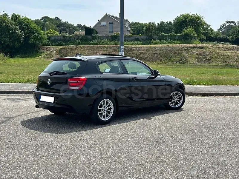 Usado BMW 116 136 CV (100 kW) 2014 Negro Utilitario