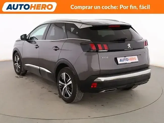 Usado Peugeot 3008 GT-line 130 CV (95 kW) 2019 Gris SUV