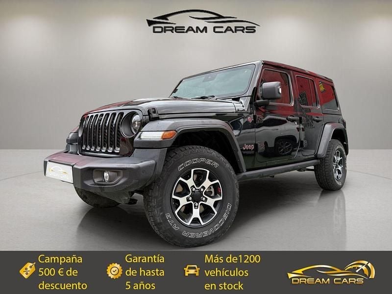 Usado Jeep Wrangler Rubicon 270 CV (198 kW) 2021 Negro SUV