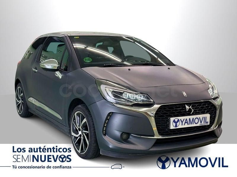 Usado DS Automobiles DS3 110 CV (80 kW) 2018 Gris / plata Berlina