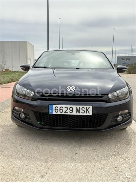Azul Usado 2014 VW Scirocco R-line Coupe | 12.120 € (Buen precio) - Imagen 1/4