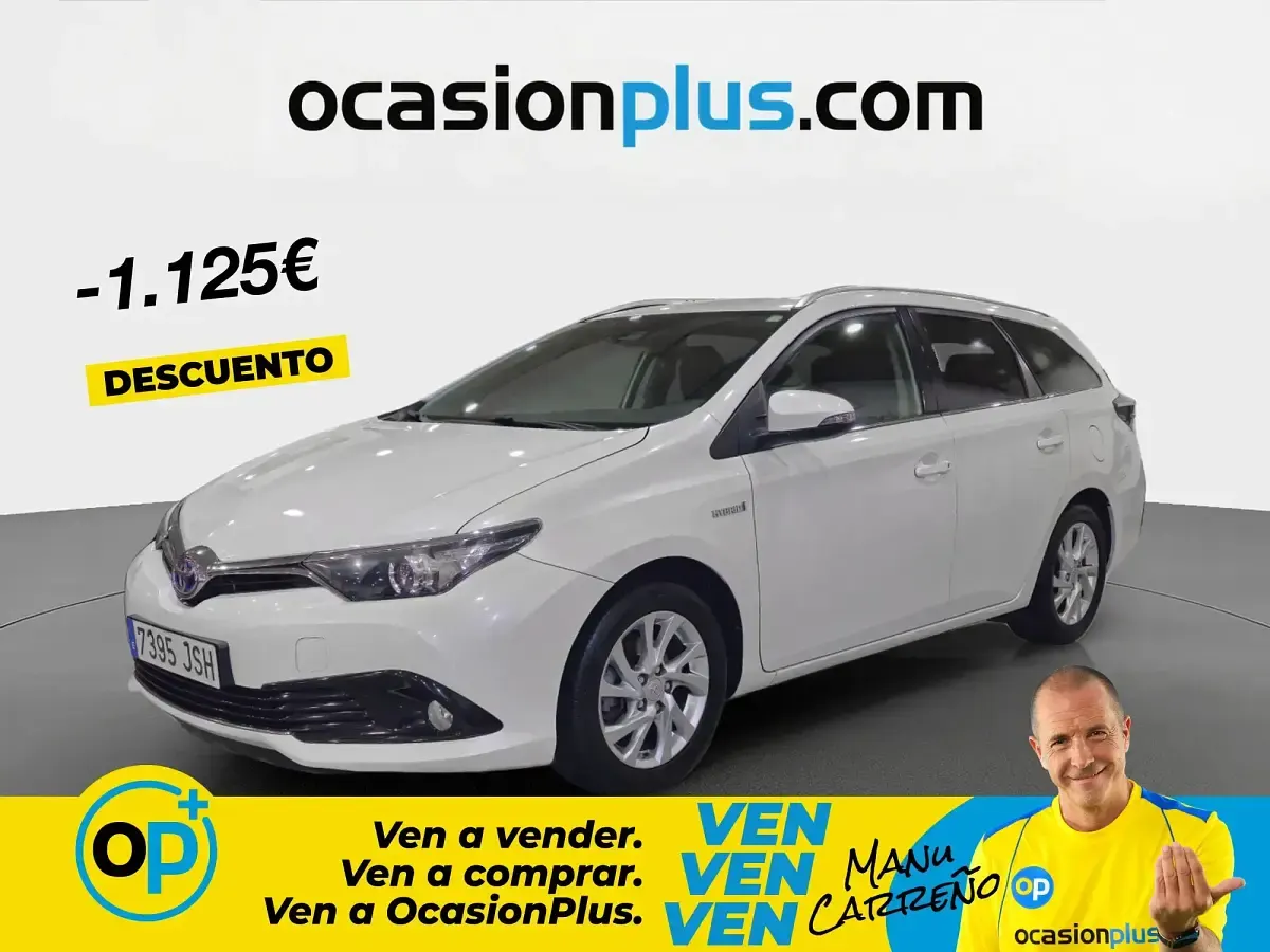 Usado Toyota Auris Hybrid Active 136 CV (100 kW) 2016 Familiar