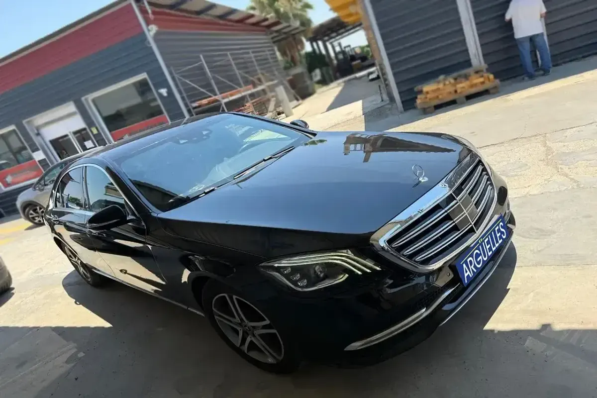 Usado Mercedes S350 286 CV (210 kW) 2018 Negro Berlina
