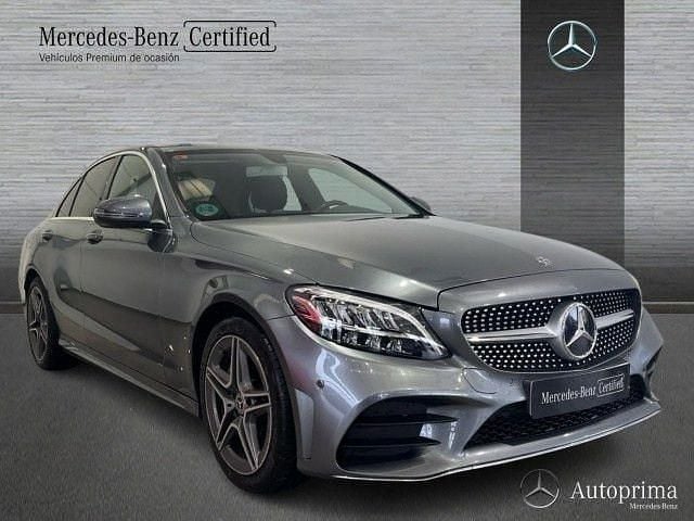 Usado Mercedes C200 Avantgarde 160 CV (117 kW) 2019 Gris selenita