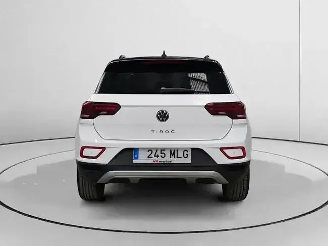 Usado VW T-Roc 110 CV (80 kW) 2023 Blanco SUV