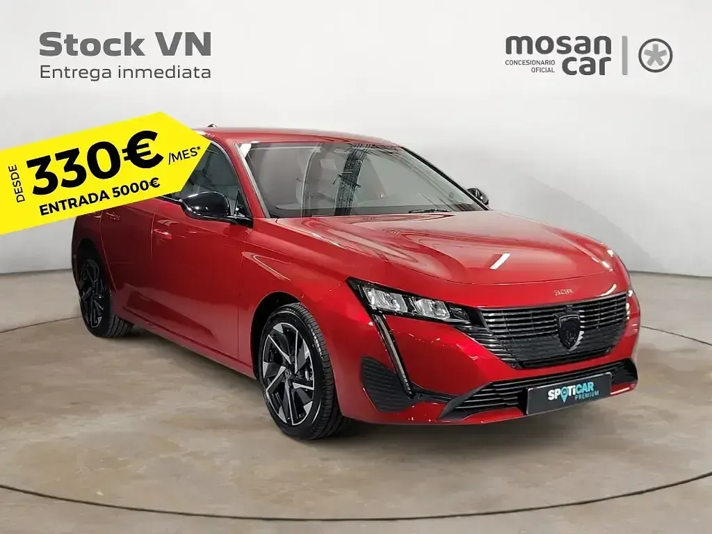 Nuevo Peugeot 308 Allure 145 CV (106 kW) 2025 Rojo elixir Berlina