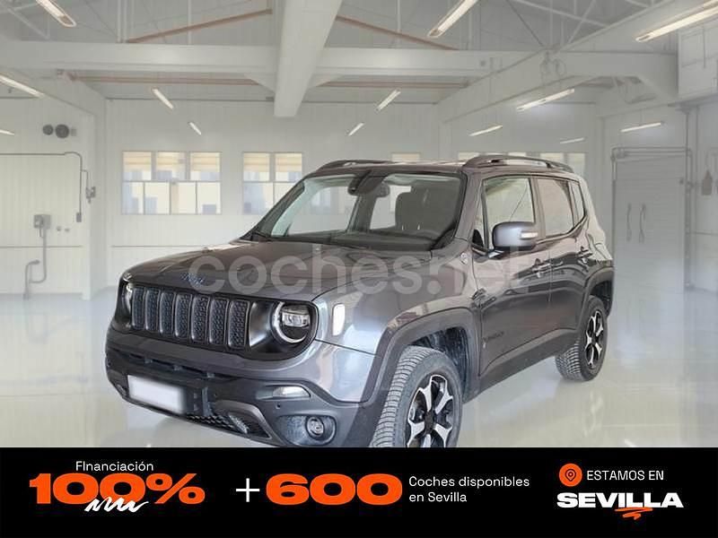 Gris / plata Usado 2021 Jeep Renegade Trailhawk SUV | 17.850 € (Buen precio) - Imagen 1/4