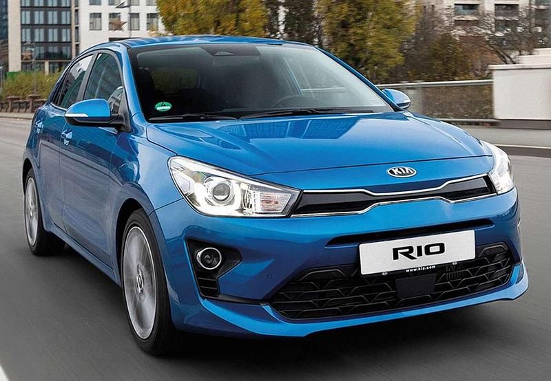 Usado Kia Rio 75 HP (55 kW) 2014 Vermelho Citadino